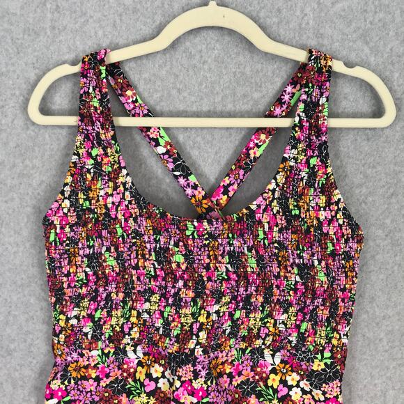 Salt Cove Swimsuit Juniors Plus Size 2 Tankini Fly Away Floral Flowy Strappy $45 - Picture 2 of 12